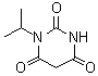 1-(1-甲基乙基)-2,4,6(1H,3H,5H)-嘧啶三酮分子结构 (CAS 69998-14-7)