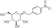 (4-硝基苯基)甲基 beta-D-吡喃葡萄糖苷分子结构 (CAS 700368-52-1)