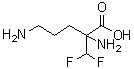 2-(二氟甲基)-DL-鸟氨酸分子结构 (CAS 70052-12-9)