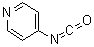 结构式 CAS# 70067-45-7, 吡啶-4-基异氰酸酯