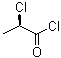 (2R)-2-氯丙酰氯分子结构 (CAS 70110-25-7)