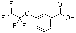 3-(1,1,2,2-四氟乙氧基)苯甲酸分子结构 (CAS 70126-48-6)