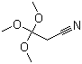 3,3,3-三甲氧基丙腈分子结构 (CAS 70138-31-7)