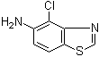 4-氯-5-苯并噻唑胺分子结构 (CAS 70202-01-6)