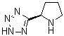 (R)-5-(2-吡咯烷基)-1H-四唑分子结构 (CAS 702700-79-6)