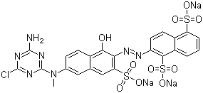 活性橙 13分子结构 (CAS 70616-89-6)