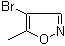 4-溴-5-甲基异恶唑分子结构 (CAS 7064-37-1)