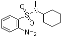 结构式 CAS# 70693-59-3, 邻氨基苯磺酰-N-甲基环己胺