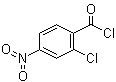4-硝基-2-氯苯甲酰氯分子结构 (CAS 7073-36-1)