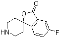 5-氟-3H-螺[异苯并呋喃-1,4'-哌啶]-3-酮分子结构 (CAS 707541-47-7)