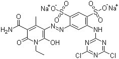 活性黄 86分子结构 (CAS 70865-29-1)