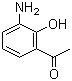 3'-氨基-2'-羟基苯乙酮分子结构 (CAS 70977-72-9)