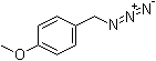 1-(叠氮甲基)-4-甲氧基苯分子结构 (CAS 70978-37-9)