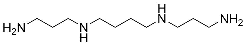 Spermine molecular structure (CAS 71-44-3)