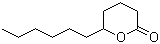 structure of CAS# 710-04-3, Undecanolactone;6-Hexyloxan-2-one; delta-Undecalactone; 6-Hexyltetrahydro-2H-pyran-2-one