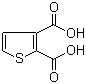 噻吩-2,3-二羧酸分子结构 (CAS 71189-23-6)