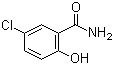 5-氯水杨酰胺分子结构 (CAS 7120-43-6)
