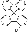 结构式 CAS# 713125-22-5, 4-溴-9,9-二苯基芴