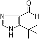 结构式 CAS# 714273-83-3, 5-叔丁基-1H-咪唑-4-甲醛