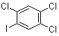 结构式 CAS# 7145-82-6, 1,2,4-三氯-5-碘苯