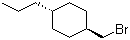 结构式 CAS# 71458-12-3, 反式-4-丙基环己基溴甲烷