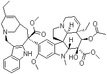 长春瑞宾分子结构 (CAS 71486-22-1)
