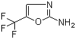 5-(三氟甲基)-1,3-恶唑-2-胺分子结构 (CAS 714972-00-6)