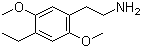 2,5-Dimethoxy-4-ethylphenethylamine molecular structure (CAS 71539-34-9)