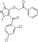 苄草唑分子结构 (CAS 71561-11-0)