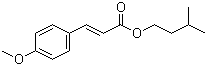 4-甲氧基肉桂酸异戊酯分子结构 (CAS 71617-10-2)