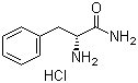 D-苯丙氨酰胺盐酸盐分子结构 (CAS 71666-94-9)