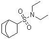 N,N-二乙基双环[2.2.2]辛烷-2-磺酰胺分子结构 (CAS 7167-15-9)
