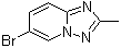 6-溴-2-甲基-[1,2,4]三氮唑并[1,5-a]吡啶分子结构 (CAS 7169-95-1)