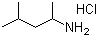 4-甲基-2-戊胺盐酸盐分子结构 (CAS 71776-70-0)