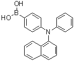结构式 CAS# 717888-41-0, 4-[N-(1-萘基)-N-苯基氨基]苯硼酸