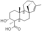(3alpha,4alpha)-3-Hydroxykaur-15-en-18-oic acid molecular structure (CAS 717901-03-6)