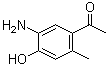 5'-Amino-4'-hydroxy-2'-methyl-acetophenone molecular structure (CAS 717916-83-1)