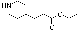 Ethyl 4-piperidinepropanoate molecular structure (CAS 71879-55-5)