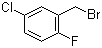 结构式 CAS# 71916-91-1, 5-氯-2-氟溴苄; 5-氯-2-氟苯甲基溴
