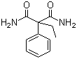 结构式 CAS# 7206-76-0, 2-乙基-2-苯基丙二酰胺