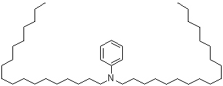 N,N-双十八烷基苯胺分子结构 (CAS 72072-19-6)