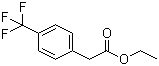 4-三氟甲基苯乙酸乙酯分子结构 (CAS 721-63-1)