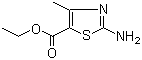 2-氨基-4-甲基噻唑-5-羧酸乙酯分子结构 (CAS 7210-76-6)