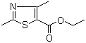 结构式 CAS# 7210-77-7, 2,4-二甲基噻唑-5-甲酸乙酯