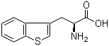 3-苯并[b]噻吩-3-基-L-丙氨酸分子结构 (CAS 72120-71-9)