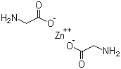 甘氨酸锌分子结构 (CAS 7214-08-6)