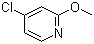 2-甲氧基-4-氯吡啶分子结构 (CAS 72141-44-7)