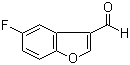 5-氟苯并呋喃-3-甲醛分子结构 (CAS 721943-19-7)