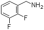 2,3-二氟苄胺分子结构 (CAS 72235-51-9)