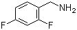 2,4-二氟苄胺分子结构 (CAS 72235-52-0)